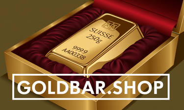 Goldbar.shop - Creative brandable domain for sale